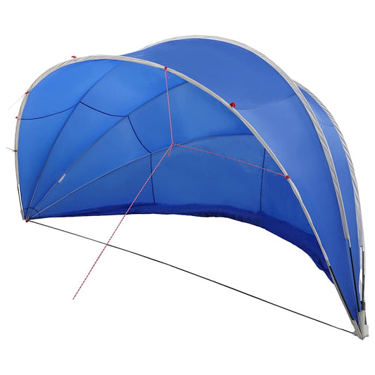 vidaXL Θόλος πισίνας Μπλε 546 x 516 x 250 εκ.