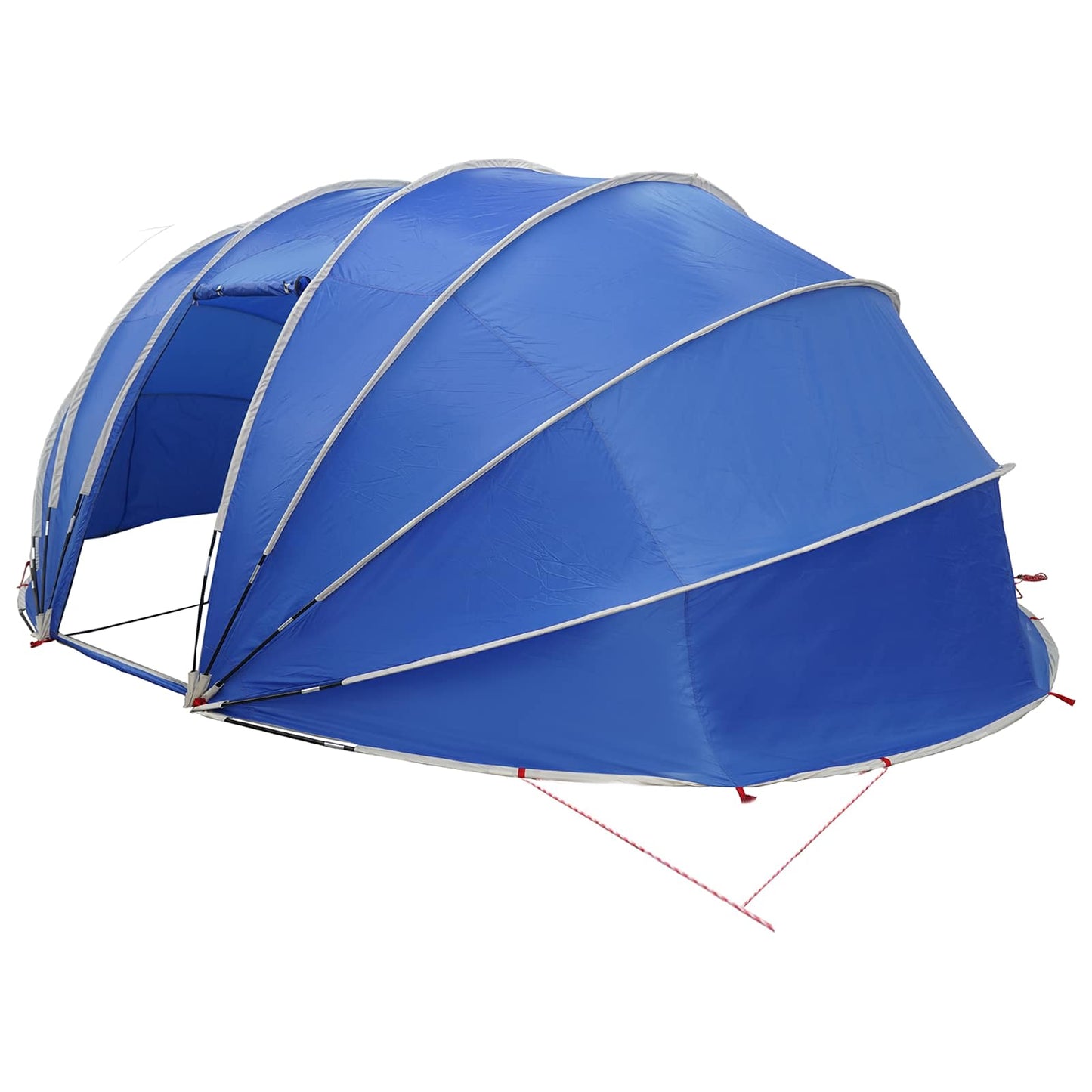 vidaXL Σκηνή πισίνας τύπου θόλου 538 x 440 x 204 εκ. Αζούρ Μπλε