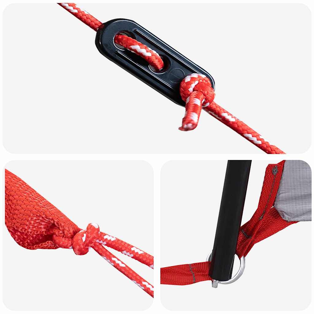 vidaXL Σκηνίτσα Teepee με στέγη Πράσινο 720 x 465 x 295 εκ