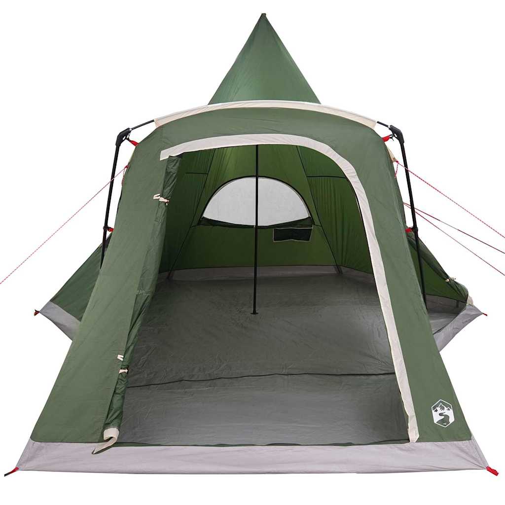 vidaXL Σκηνίτσα Teepee με στέγη Πράσινο 545 x 450 x 295 εκ