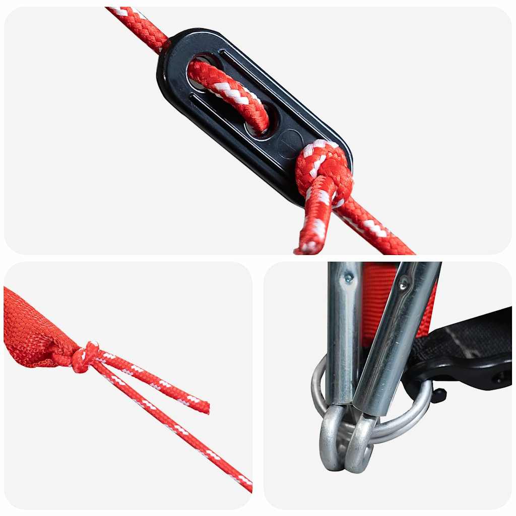 vidaXL Θόλος Τέντα με στέγη Γκρι και Πορτοκαλί 505 x 450 x 248 εκ.