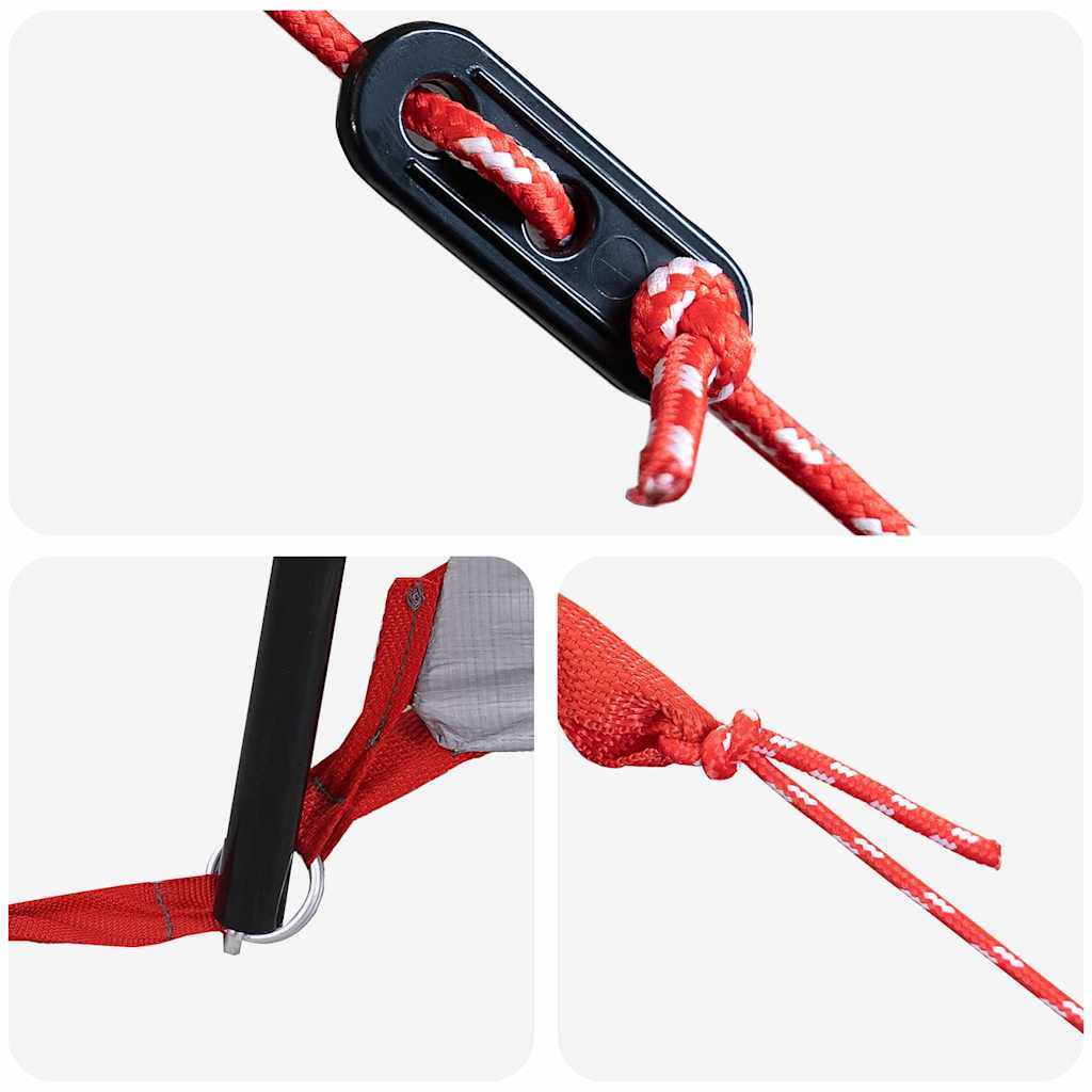 vidaXL Καταφύγιο Τέντας με στέγη Πράσινο και Λευκό 320 x 320 x 203 εκ