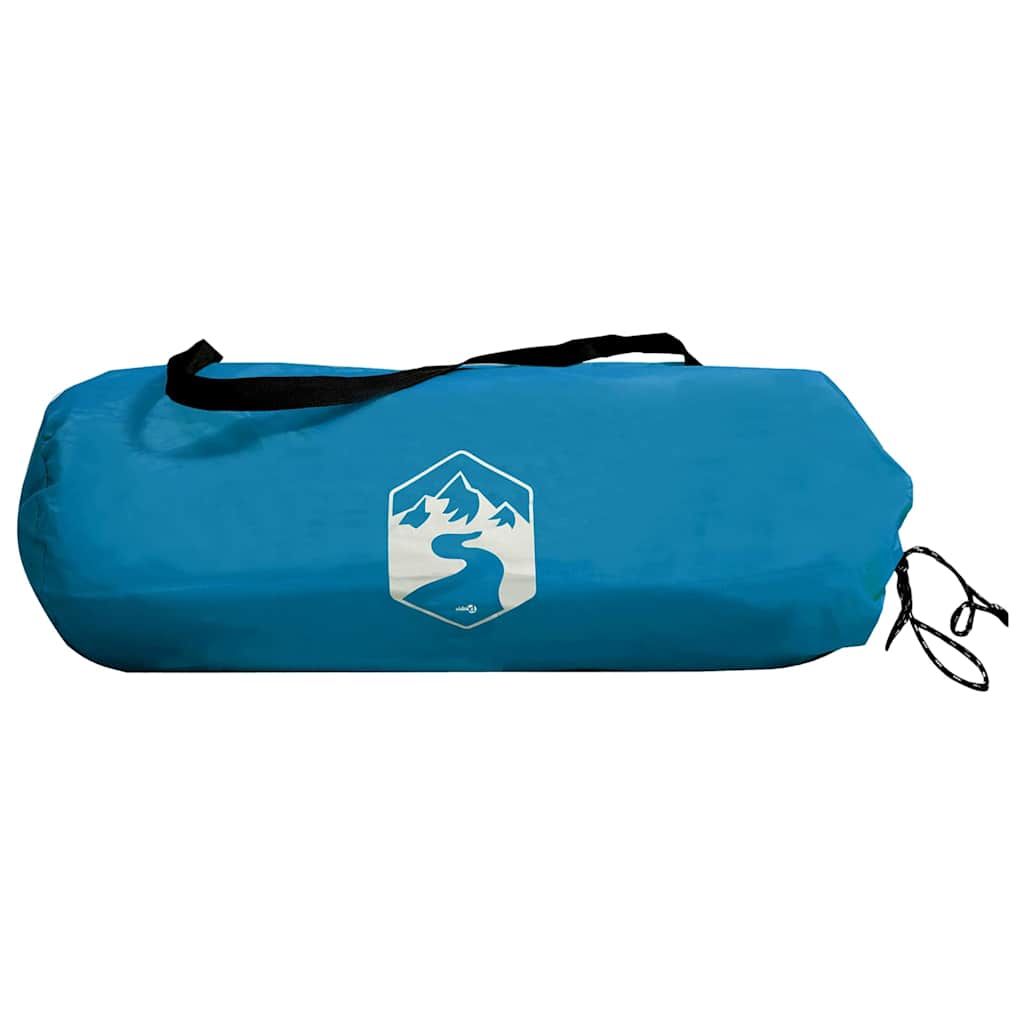 vidaXL Σκηνή τούνελ με στέγη Μπλε και Γκρι 318 x 275 x 140 εκ.