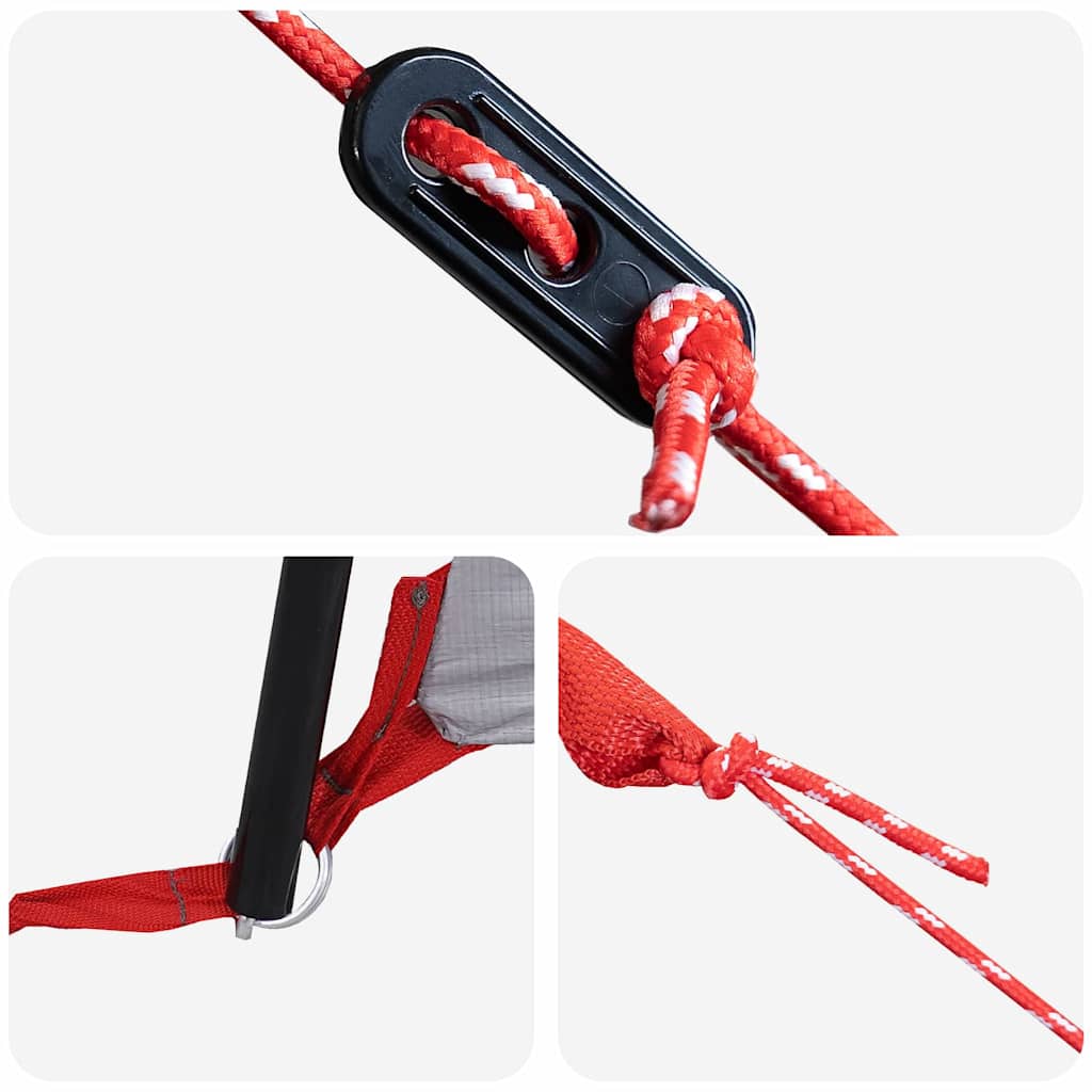 vidaXL Οικογενειακή Σκηνή Πράσινο και Λευκό 760 x 645 x 230 εκ.