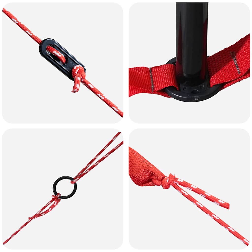 vidaXL Σκηνίτσα Teepee με στέγη Πράσινο και Γκρι 490 x 410 x 210 εκ.