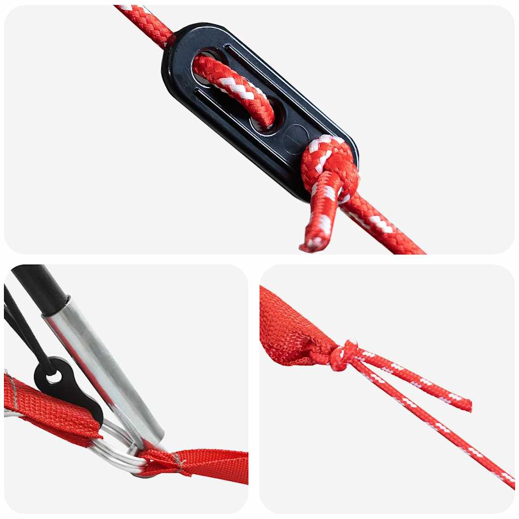 vidaXL Οικογενειακή Σκηνή με στέγη Μπλε και Γκρι 745 x 700 x 217 εκ.