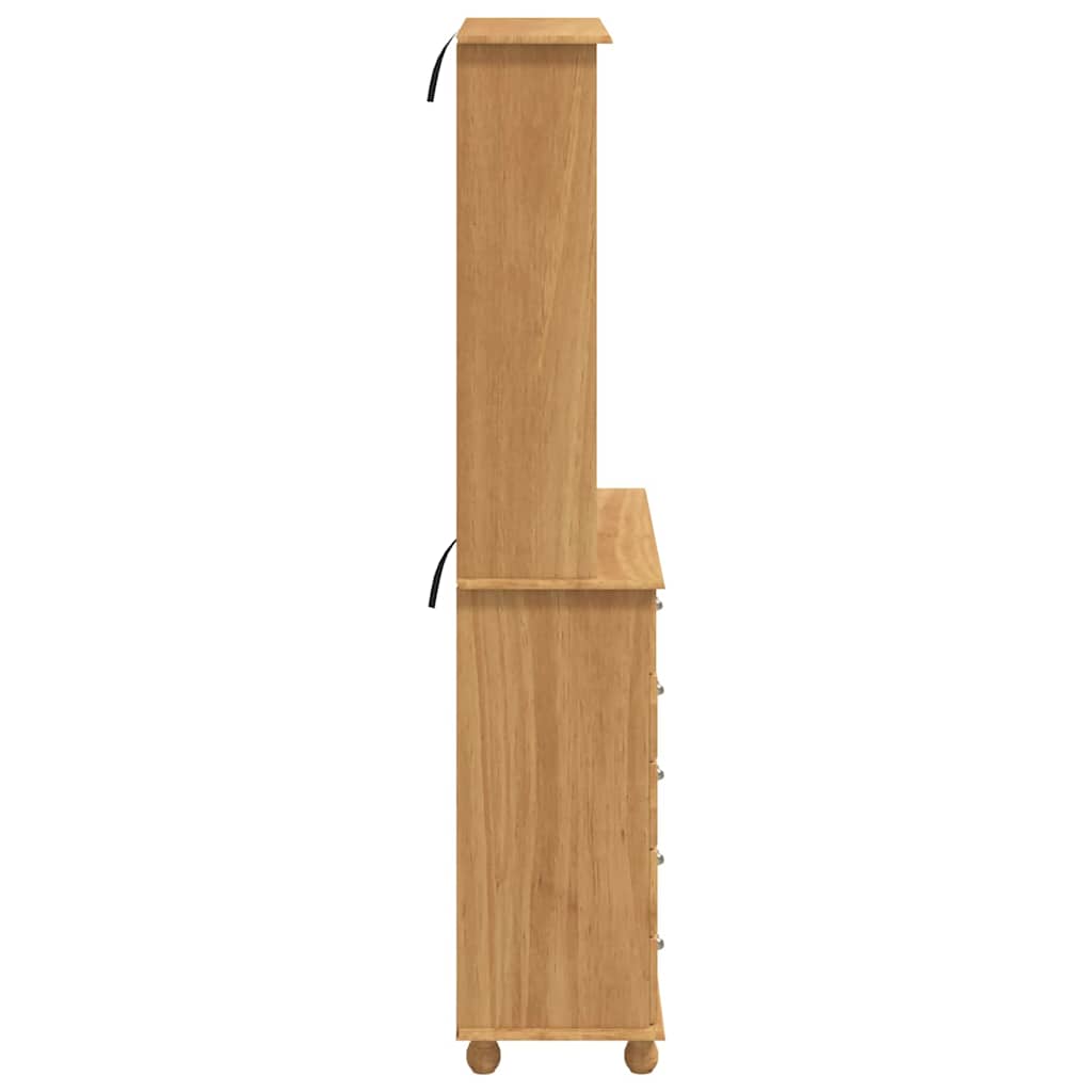 vidaXL Κλουβί ASKIM Κερί Μέλι 91 x 40 x 200,5 εκ Στερεά ξυλεία πεύκου