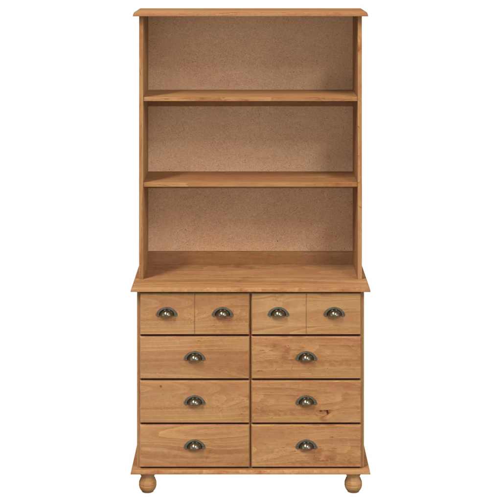 vidaXL Κλουβί ASKIM Κερί Μέλι 91 x 40 x 184 εκ. Στερεά ξυλεία πεύκου