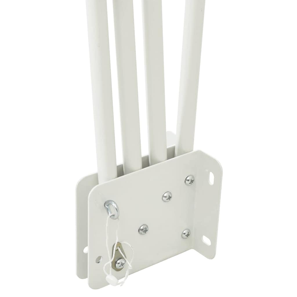 vidaXL Αδιάφανο σκίαστρο μπαλκονιού Σκούρο Πράσινο 115 x 115 εκ