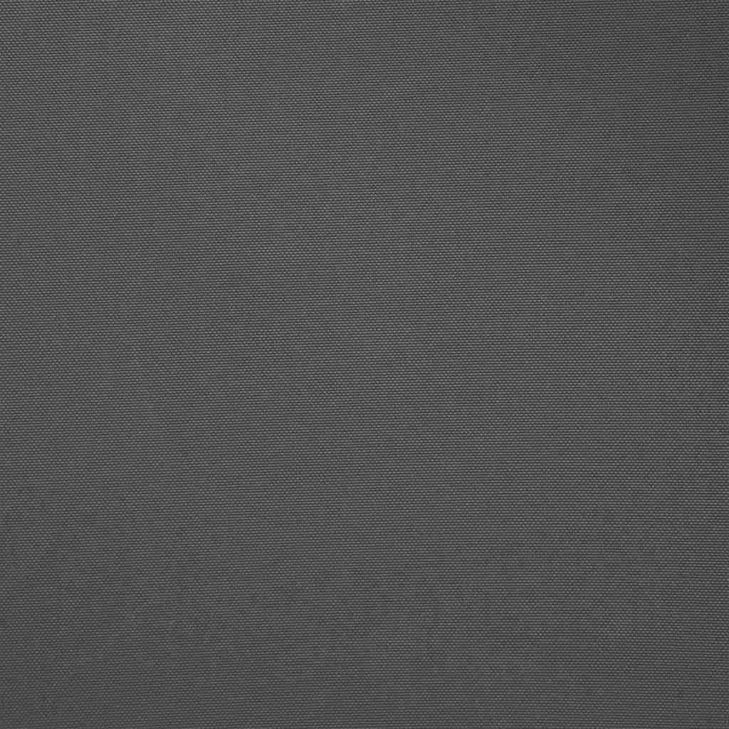 vidaXL Αδιάφανο σκίαστρο μπαλκονιού Μαύρο 160 x 160 cm Πολυεστέρας