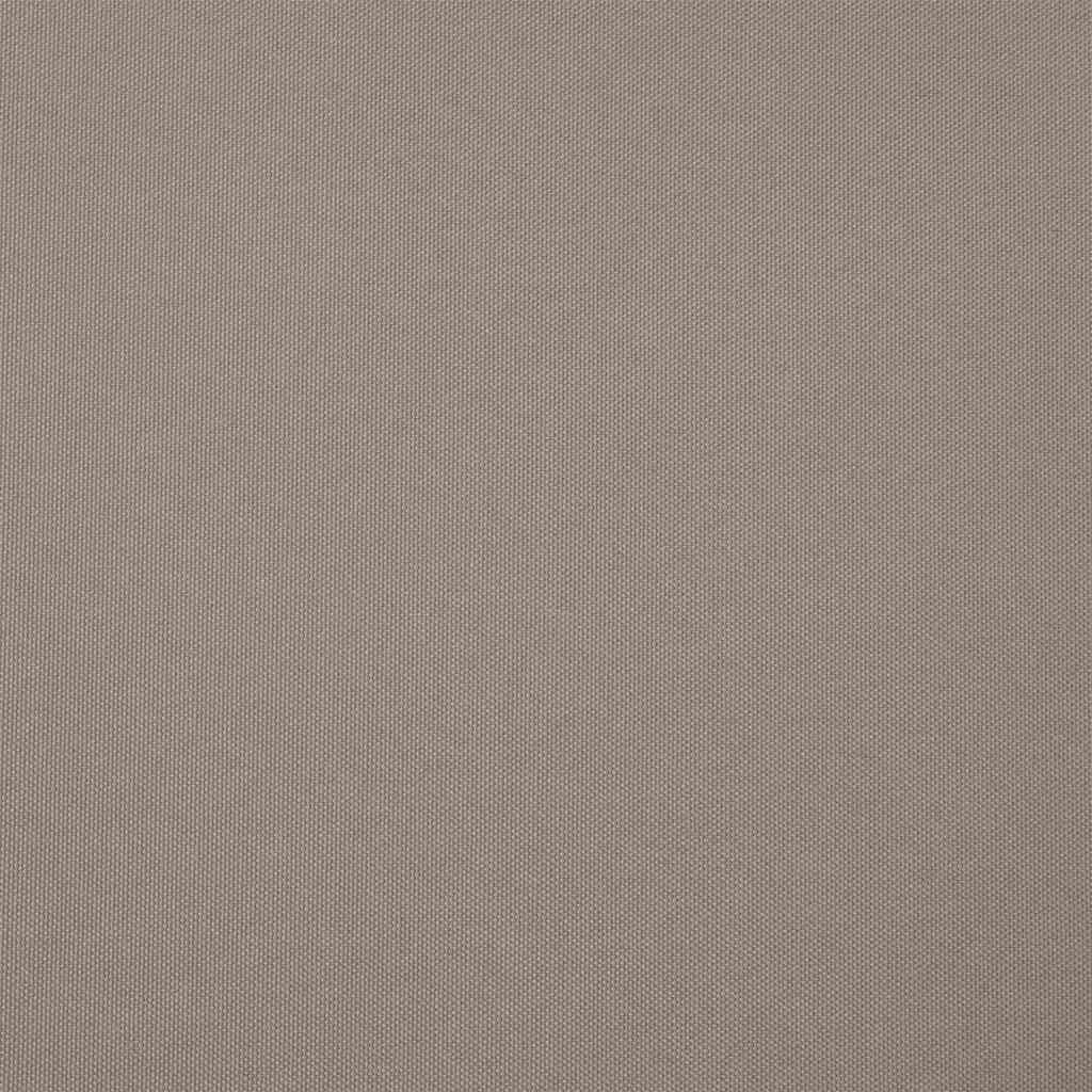 vidaXL Αδιάφανο σκίαστρο μπαλκονιού Taupe 160 x 160 cm Πολυεστέρας