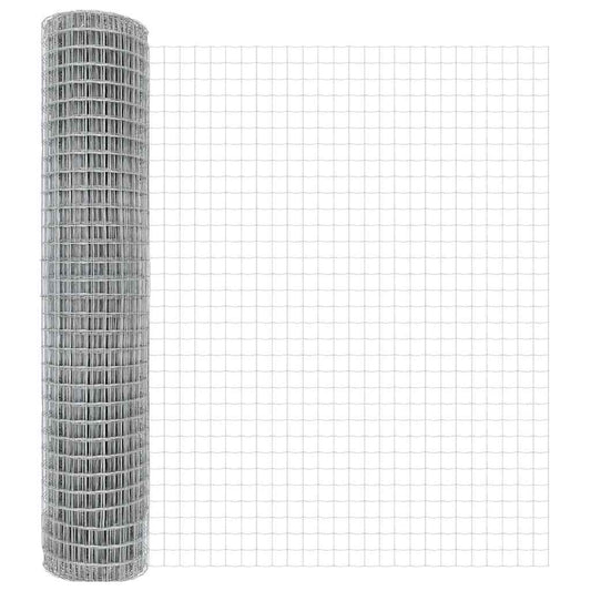 vidaXL Ευρωπαϊκός Φράκτης 1,6x10 μ Γαλβανισμένο Ατσάλι