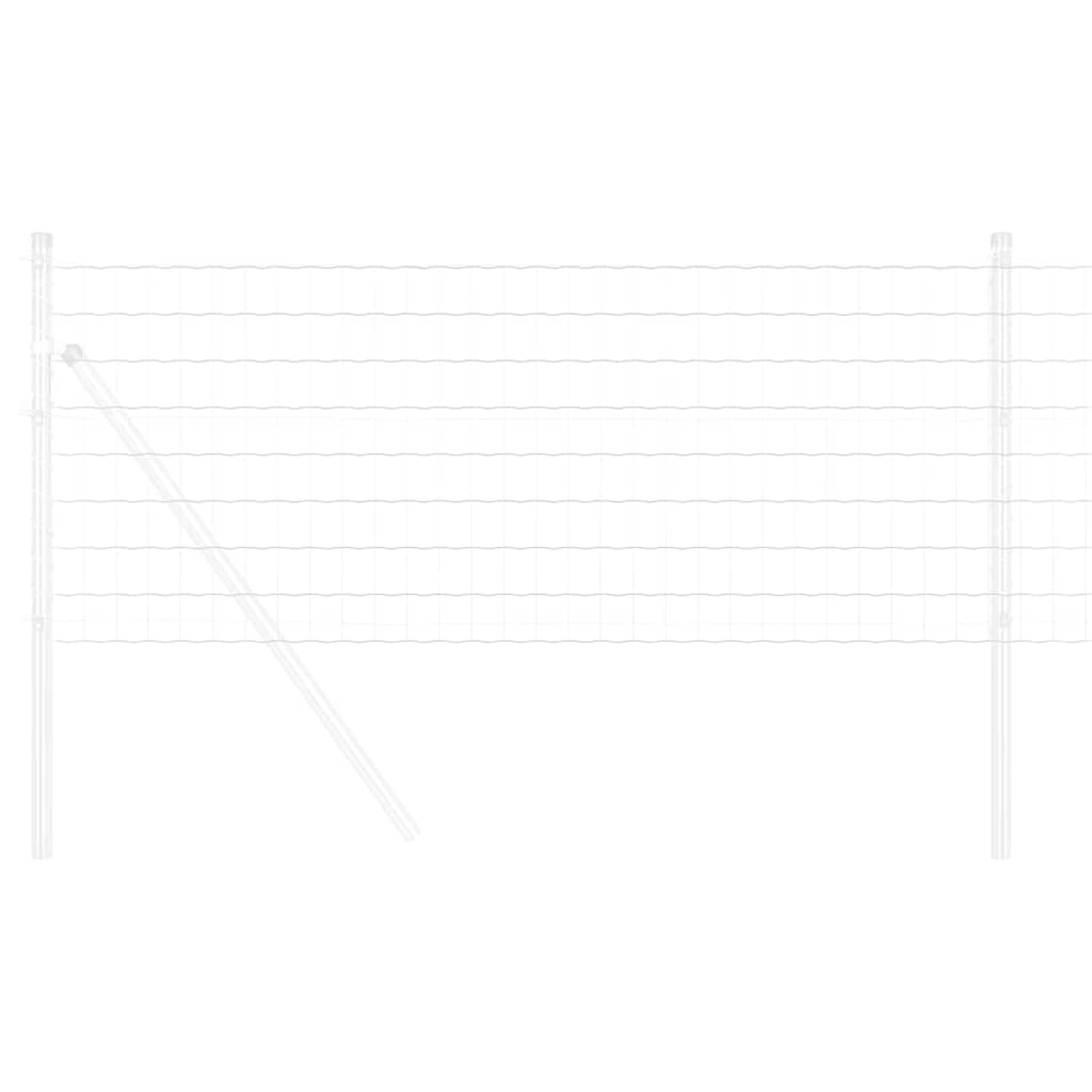 vidaXL Ευρωπαϊκός Φράκτης 0.8x10 μ Γαλβανισμένος Σίδηρος