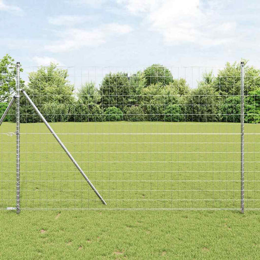 vidaXL Euro Fence 1.5x10 μ Γαλβανισμένο ατσάλι
