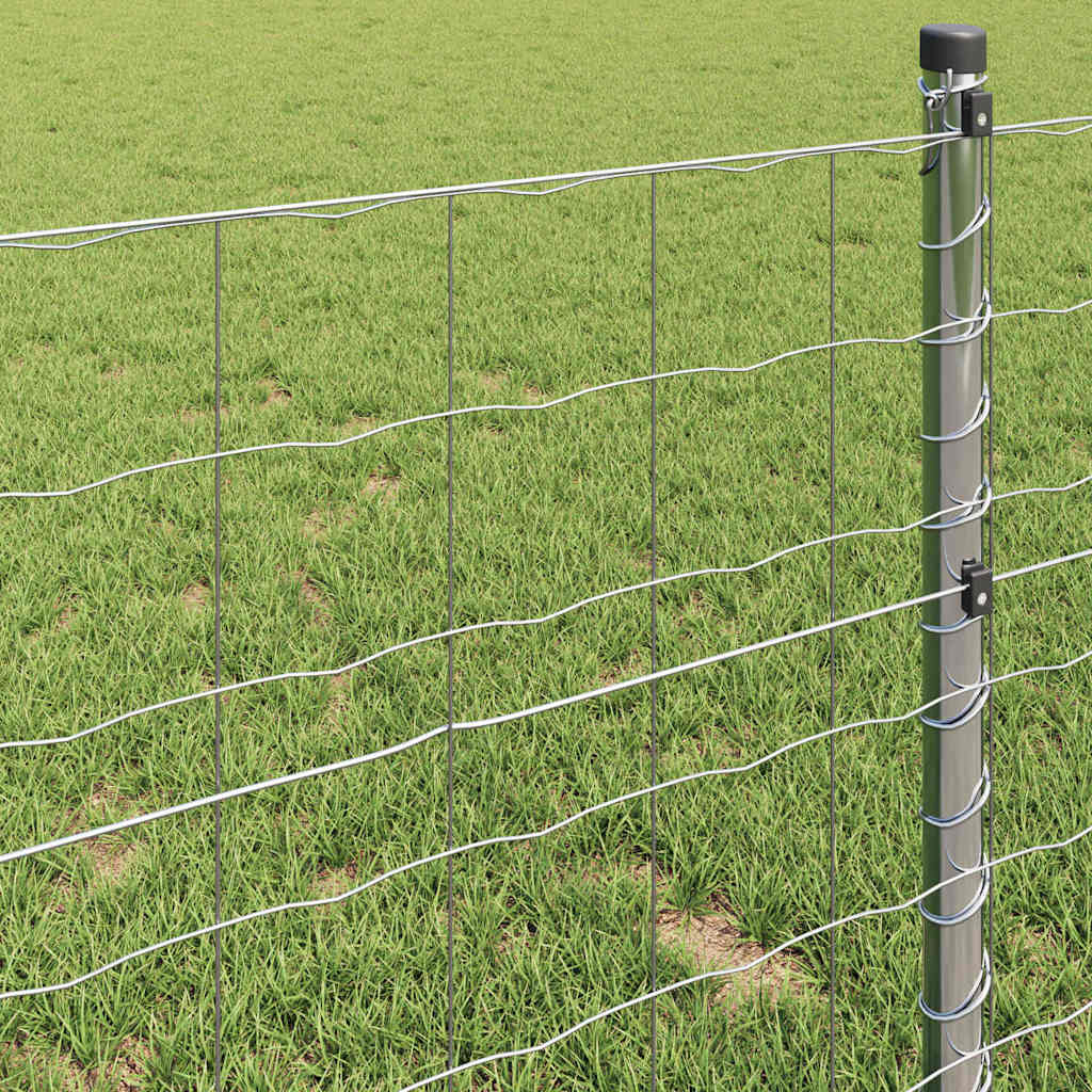 vidaXL Ευρωπαϊκός Φράκτης 1.4x10 μ Γαλβανισμένος Χάλυβας