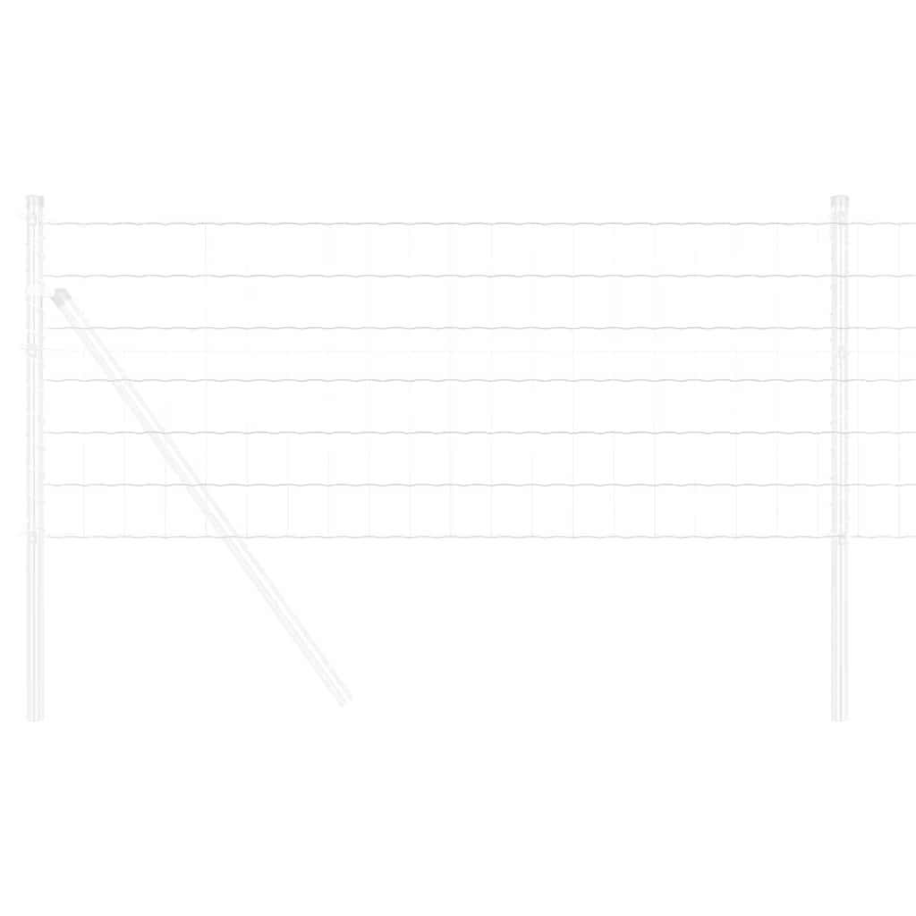 vidaXL Ευρωπαϊκός Φράκτης 0.4x25 μ. Γαλβανισμένο Ατσάλι