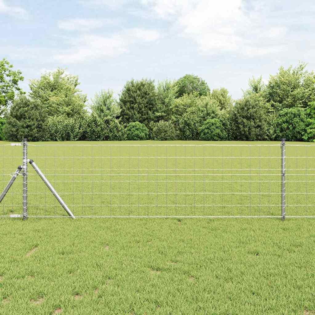 vidaXL Euro Fence 0.4x50 μ Γαλβανισμένο Ατσάλι