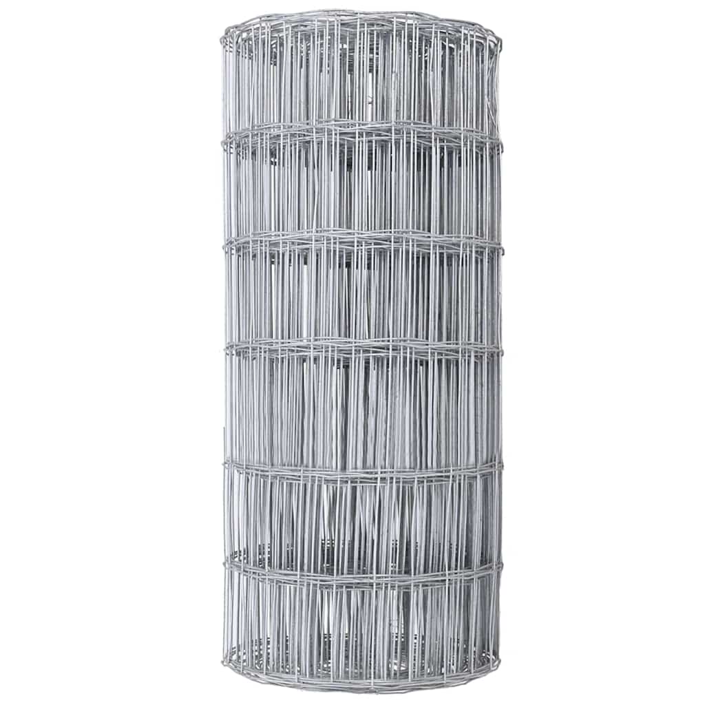 vidaXL Euro Fence 0.4x50 μ Γαλβανισμένο Ατσάλι