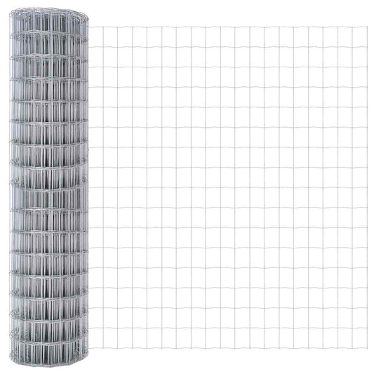 vidaXL Euro Fence 1.2x25 μ Γαλβανισμένο Ατσάλι