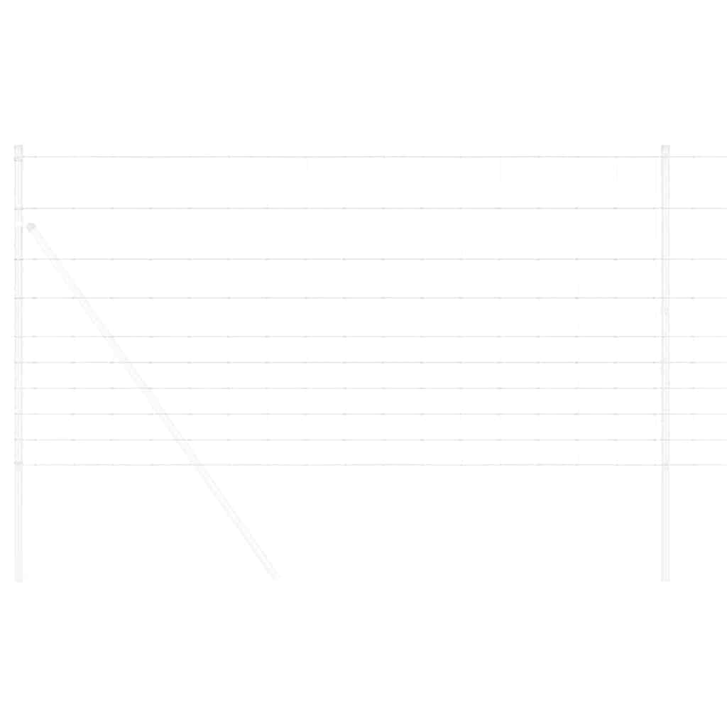 vidaXL Περίφραξη αγρού Ασημί 25 x 1,2 μ Γαλβανισμένος χάλυβας