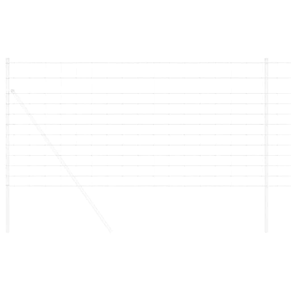 vidaXL Περίφραξη αγρού Ασημί 50 x 1,2 m Γαλβανισμένος χάλυβας