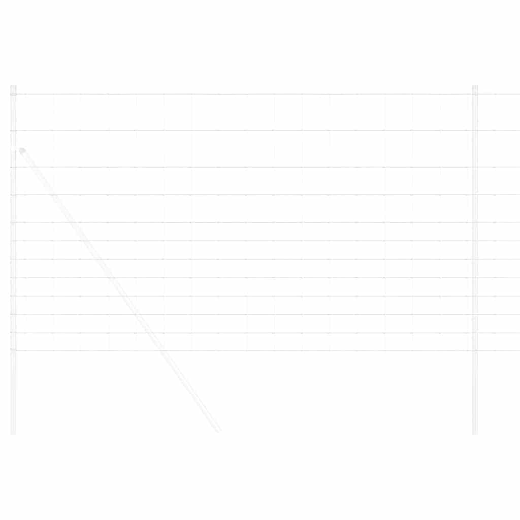 vidaXL Περίφραξη αγρού Ασημί 50 x 1,4 μ Γαλβανισμένος χάλυβας