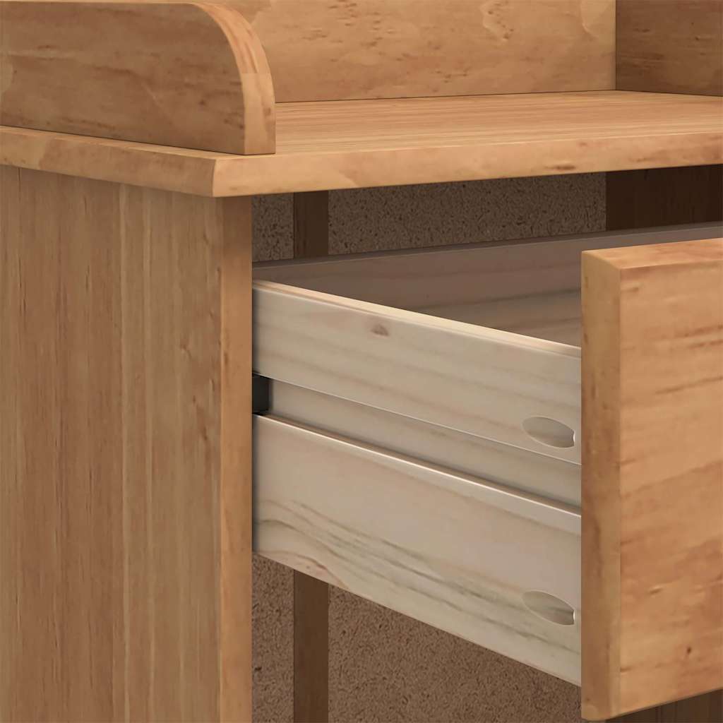 vidaXL Ράφι Κρασιού ASKIM με 12 holders Φιαλών Μηλίτη Καφέ Μασίφ Ξύλο Πεύκου