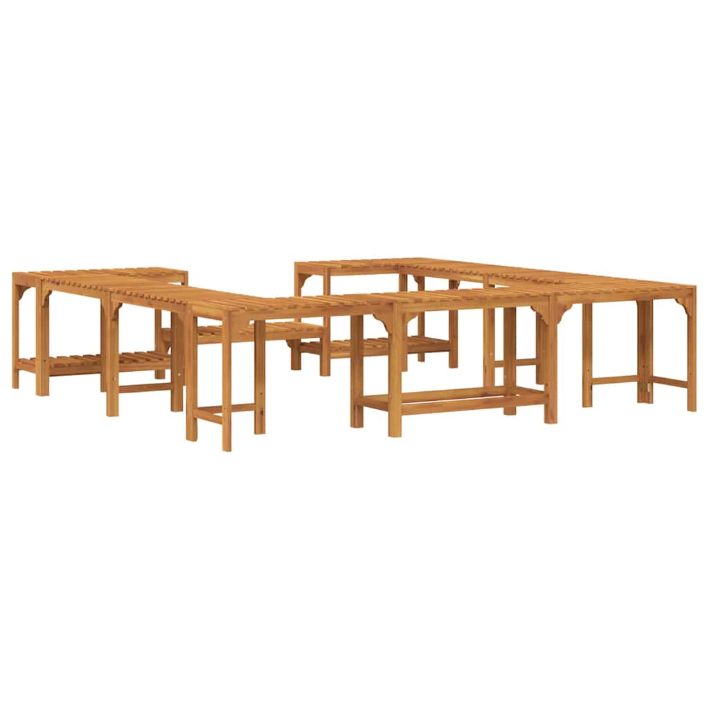 vidaXL Περίβλημα Τζακούζι Καστανό 230 x 230 εκ
