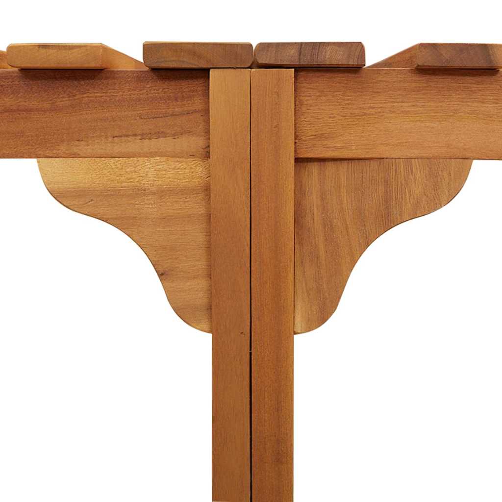 vidaXL Περίβλημα Ψητού Λουτρού Καστανό Ø255 εκ