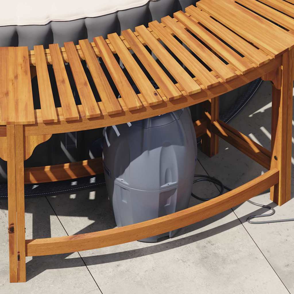 vidaXL Περίβλημα Ψητού Λουτρού Καστανό Ø255 εκ