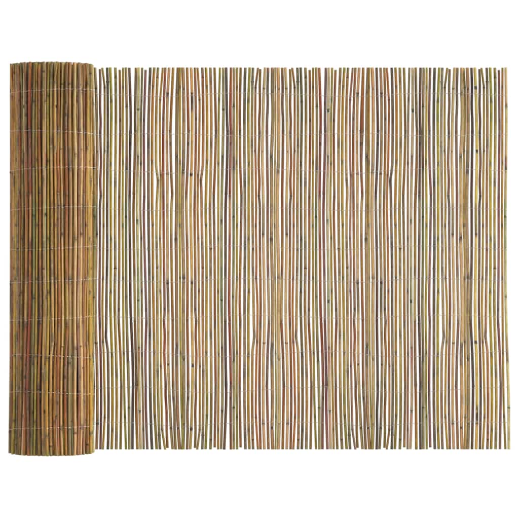 vidaXL Φράχτης Μπαμπού Φυσικό 400 x 125 cm Μπαμπού
