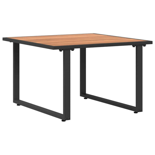 vidaXL Τραπεζάκι σαλονιού Μαύρο και Καφέ 55 x 55 x 35 cm