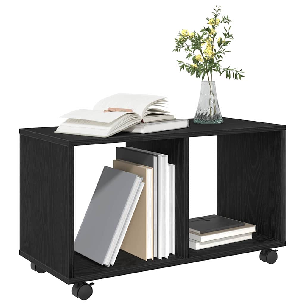 vidaXL End Table Μαύρη δρυς 72 x 33 x 42.5 εκ. Επεξεργασμένο ξύλο