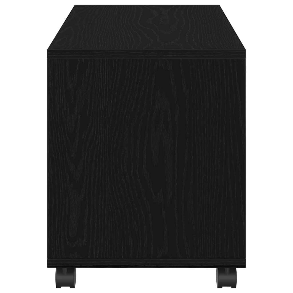 vidaXL End Table Μαύρη δρυς 72 x 33 x 42.5 εκ. Επεξεργασμένο ξύλο