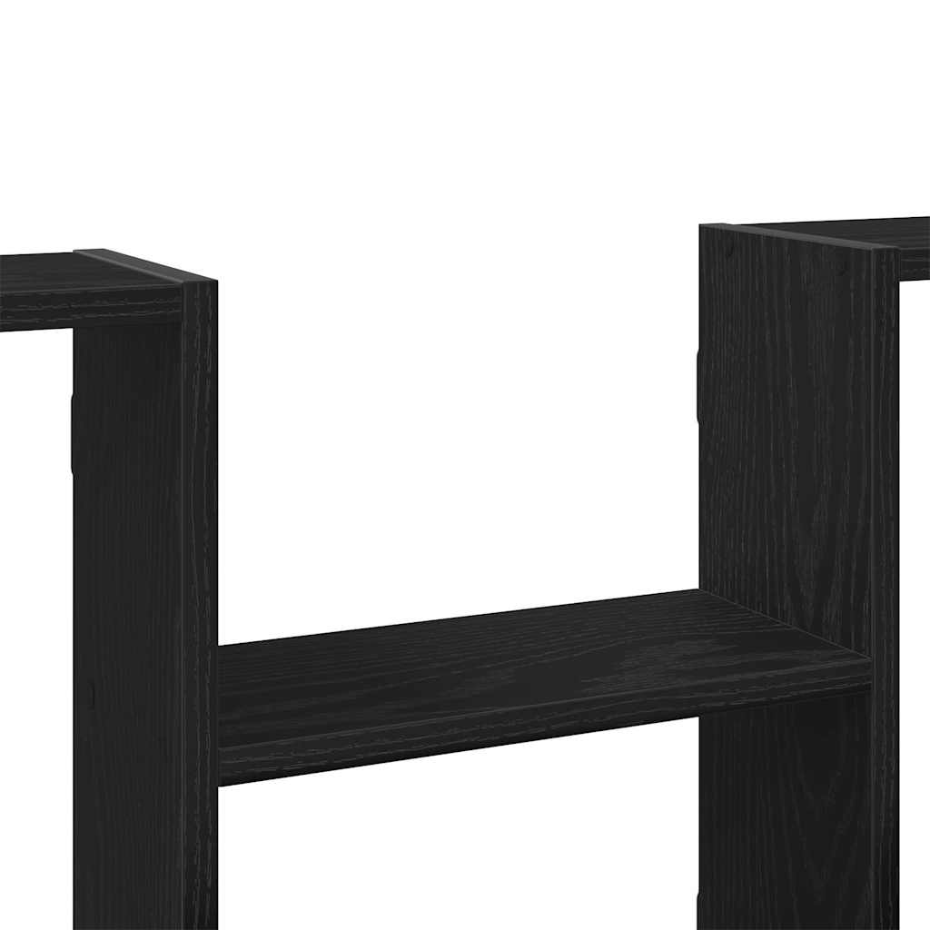 vidaXL Ράφι Τοίχου Μαύρη Δρυς 99 x 15 x 60 εκ. από Τεχνητό Ξύλο