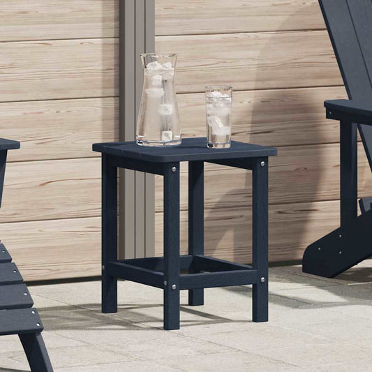 vidaXL Τραπεζάκι Πλευράς Σκούρο μπλε 38 x 38 x 46 εκ. Πολυαιθυλένιο