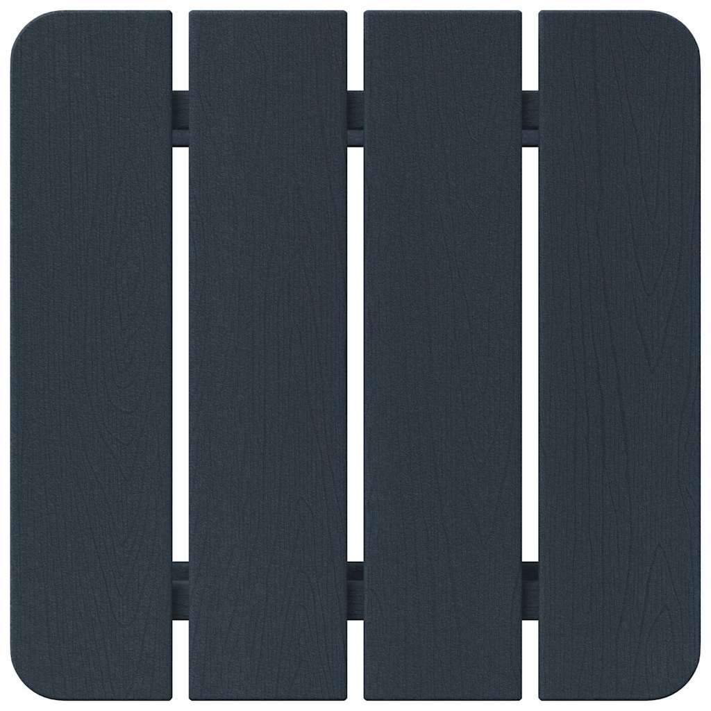 vidaXL Τραπεζάκι Πλευράς Σκούρο μπλε 38 x 38 x 46 εκ. Πολυαιθυλένιο