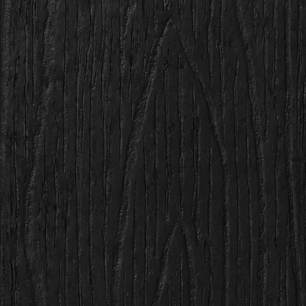 vidaXL Ξαπλώστρα Μαύρο 195,5 x 53 x 98,5 εκ HDPE