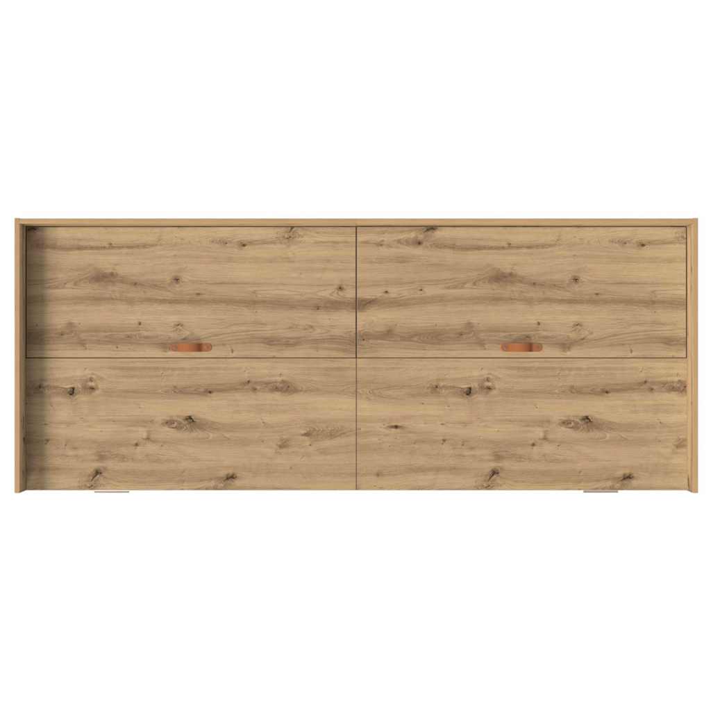 vidaXL Σκελετός Κρεβατιού Artisan Oak 90 x 190 cm Επεξεργασμένο ξύλο