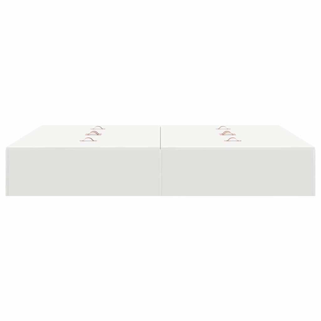 vidaXL Κρεβάτι Αποθήκευσης Λευκό 150x200 cm