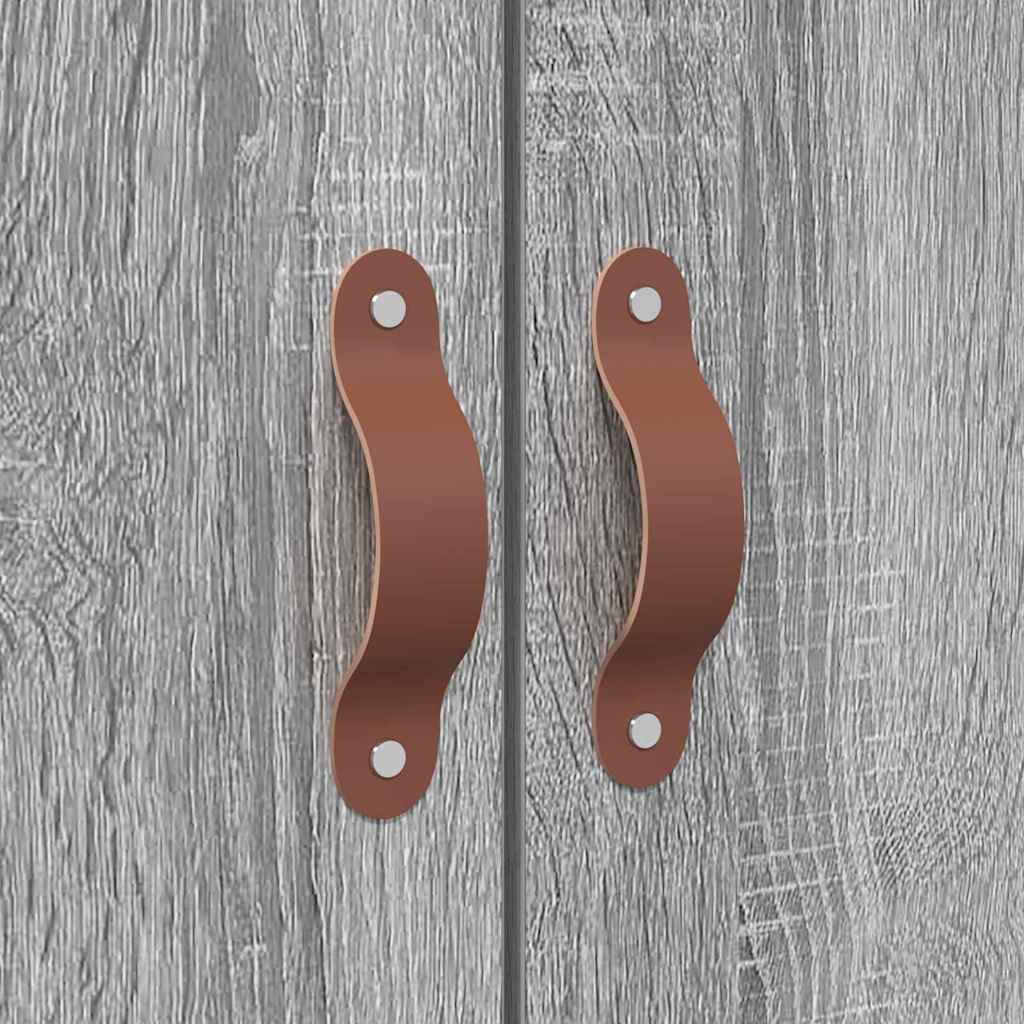 vidaXL Κρεβάτι με αποθηκευτικό χώρο Γκρίζο Σονομα 180 x 200 cm