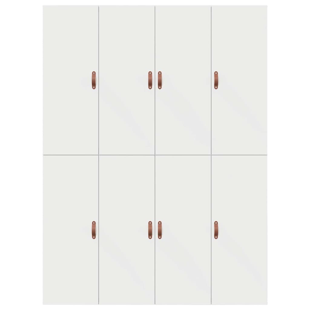 vidaXL Κρεβάτι Αποθήκης Λευκό 140x190 cm