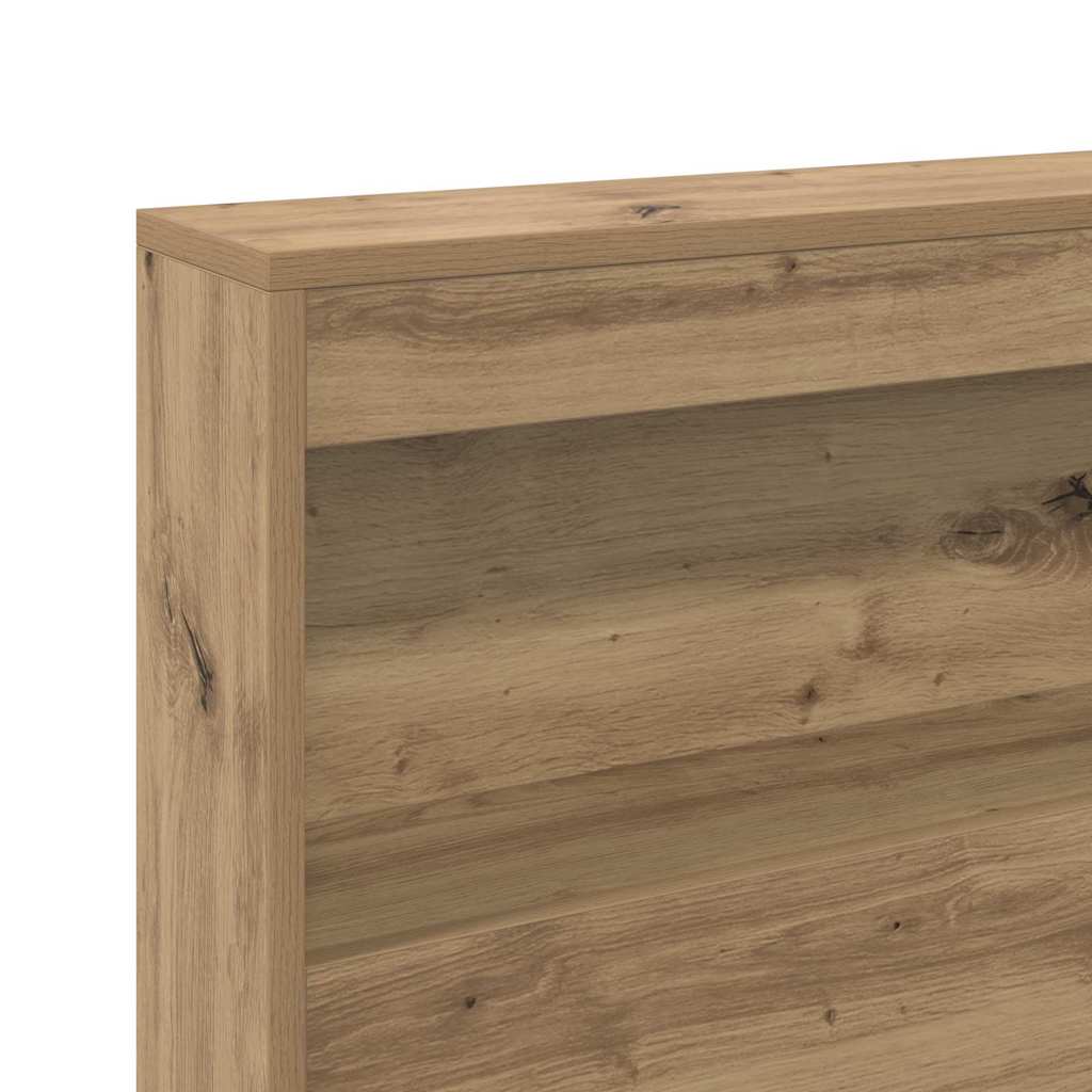 vidaXL Κεφαλάρι Αποθήκης με ράφι Artisan Oak 100 cm Επεξεργασμένο ξύλο