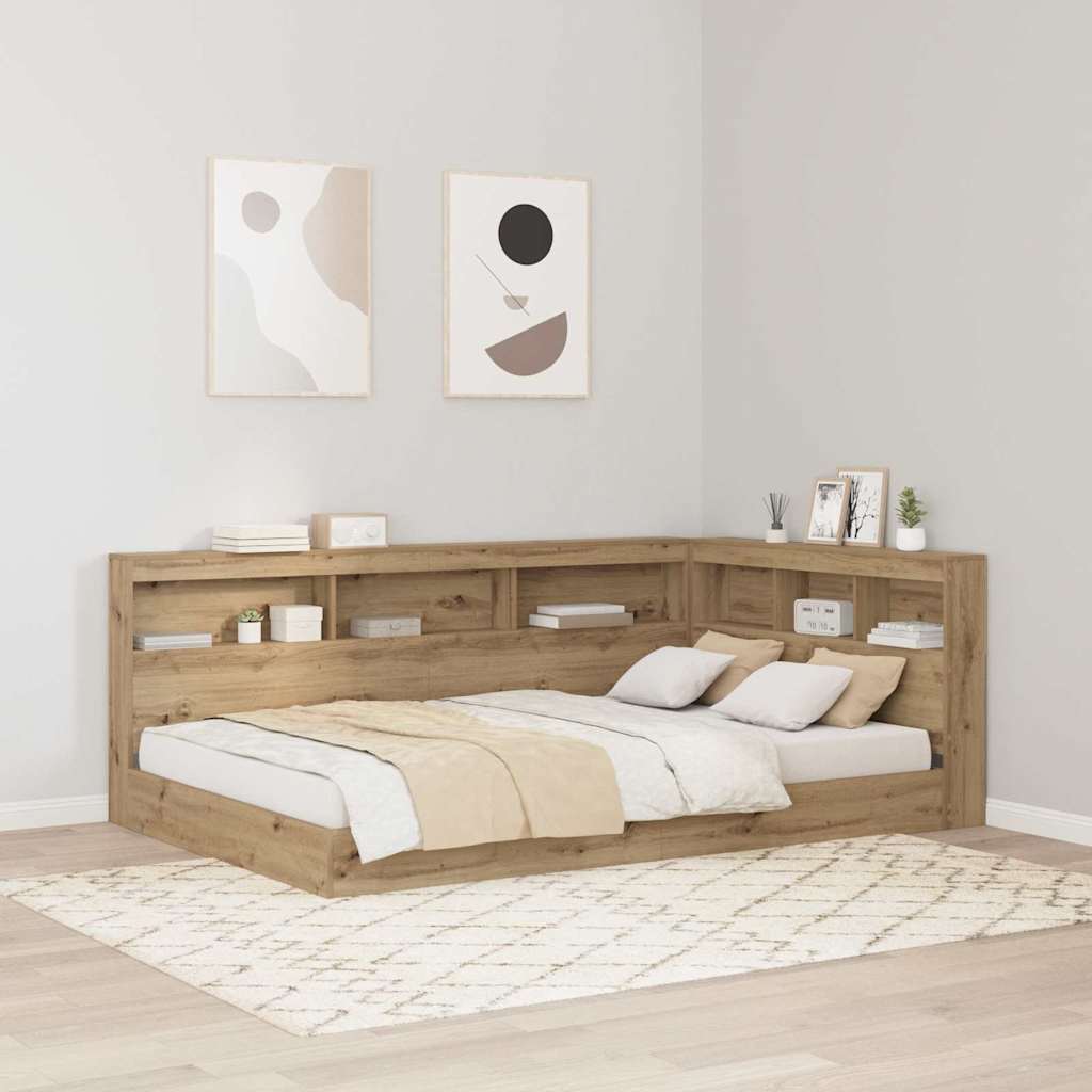 vidaXL Κεφαλάρι Αποθήκης Artisan Oak Επεξεργασμένο Ξύλο