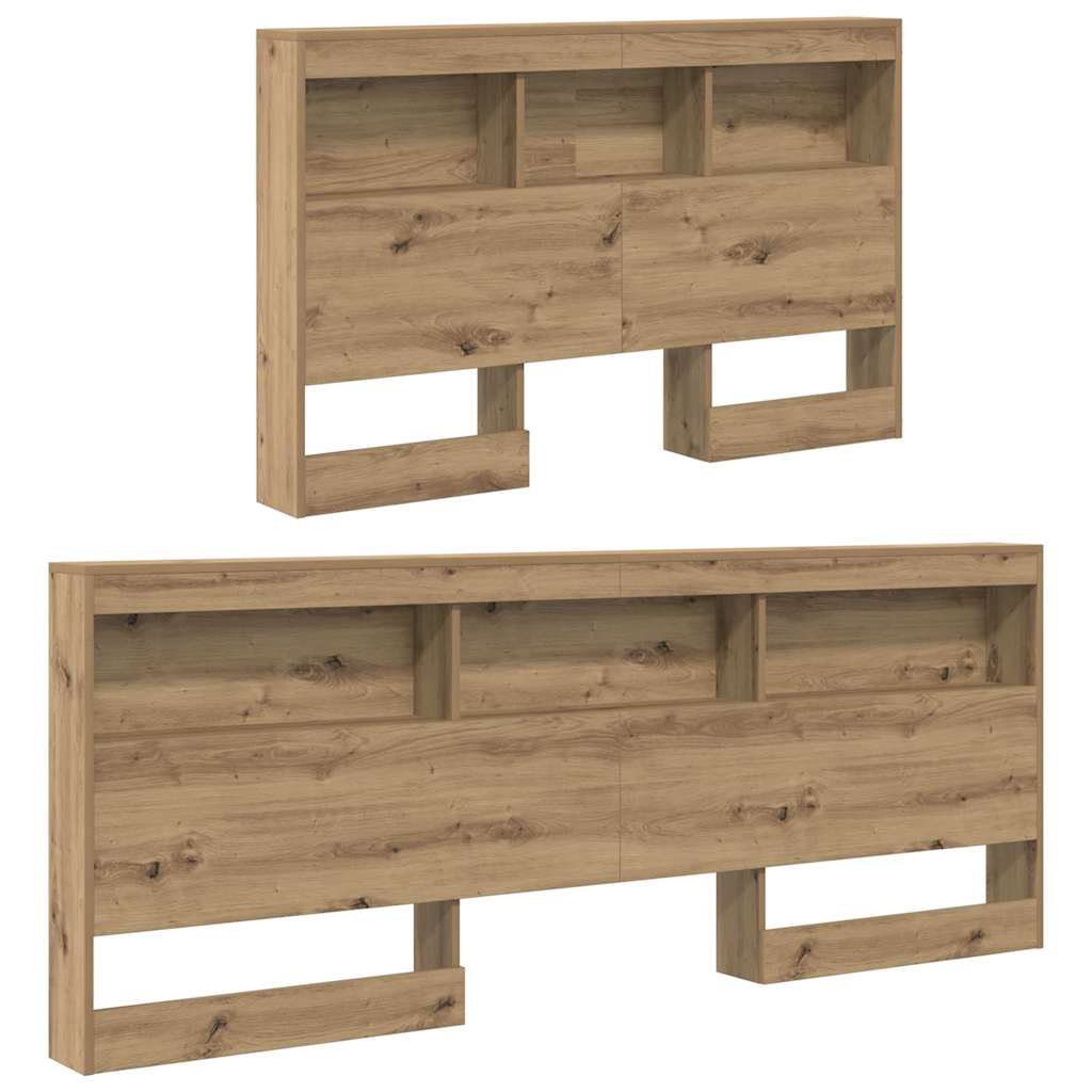 vidaXL Κεφαλάρι Αποθήκης Artisan Oak Επεξεργασμένο Ξύλο