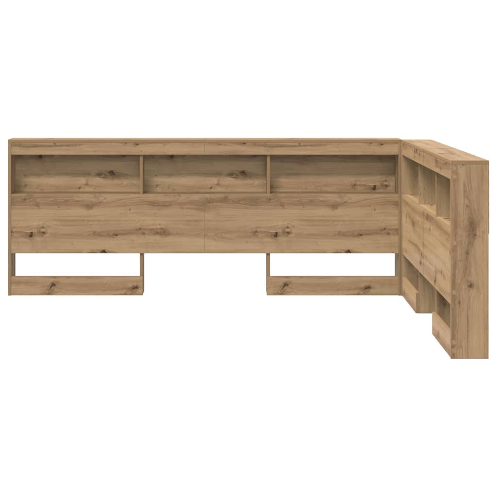 vidaXL Κεφαλάρι Αποθήκης Artisan Oak Επεξεργασμένο Ξύλο