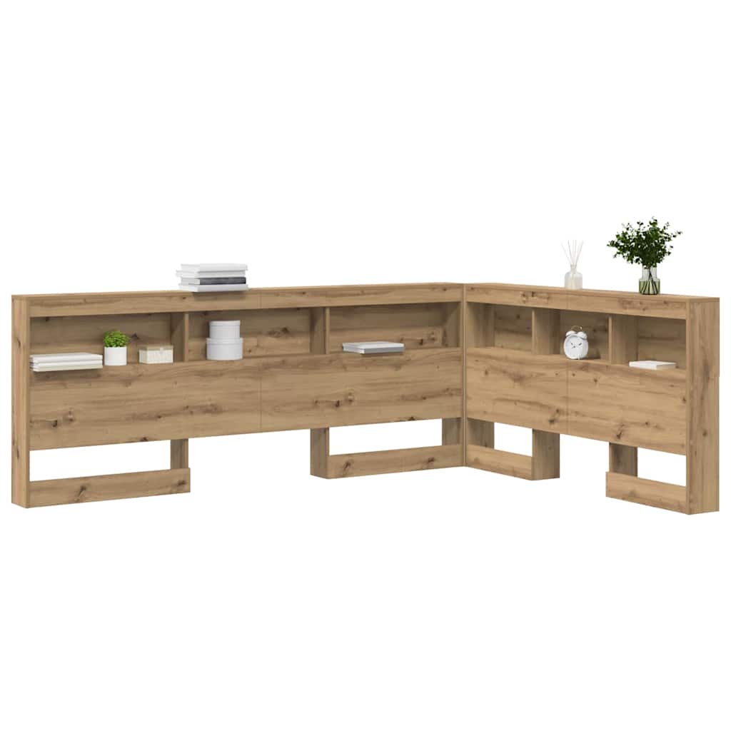 vidaXL Κεφαλάρι Αποθήκης Artisan Oak Επεξεργασμένο Ξύλο