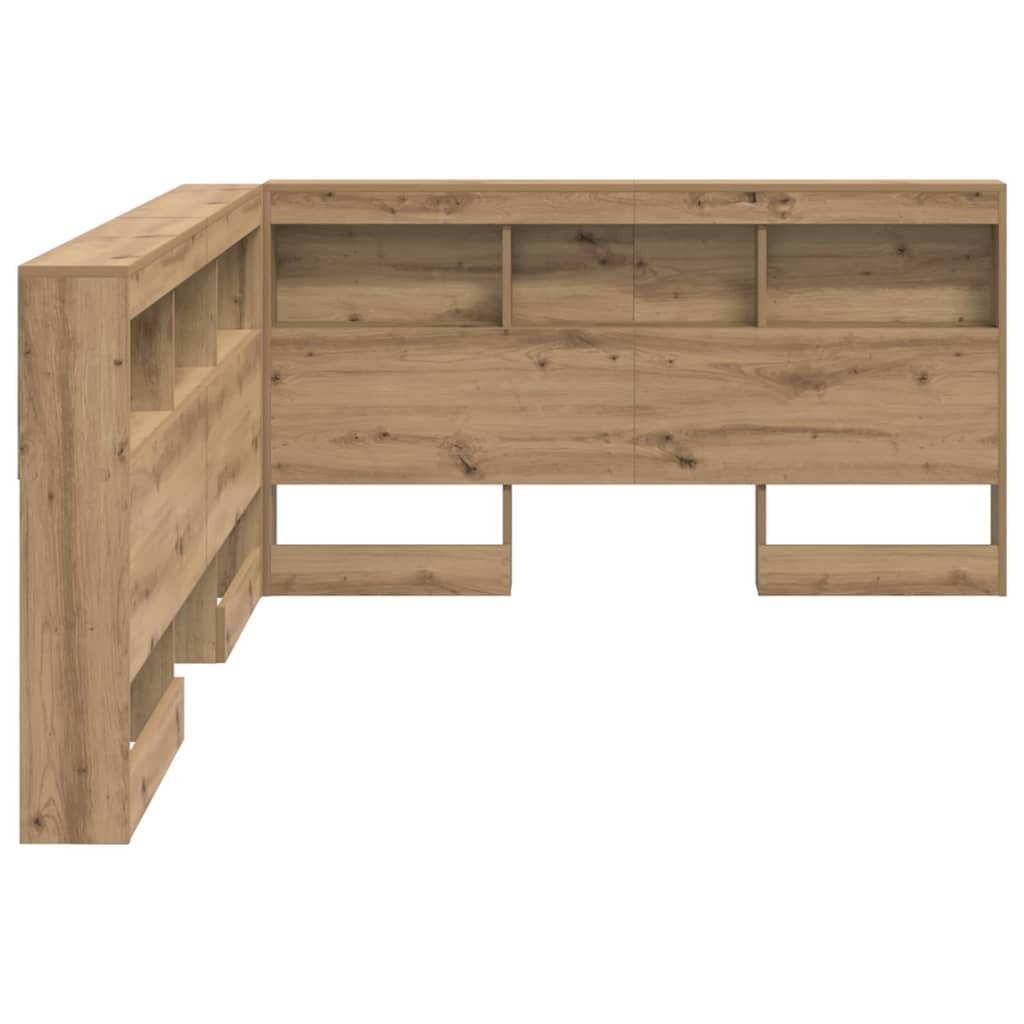 vidaXL Κεφαλάρι Αποθήκης Artisan Oak Επεξεργασμένο Ξύλο