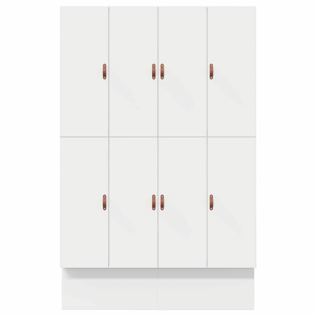 vidaXL Κρεβάτι με αποθηκευτικό χώρο Λευκό 160 cm Επεξεργασμένο ξύλο