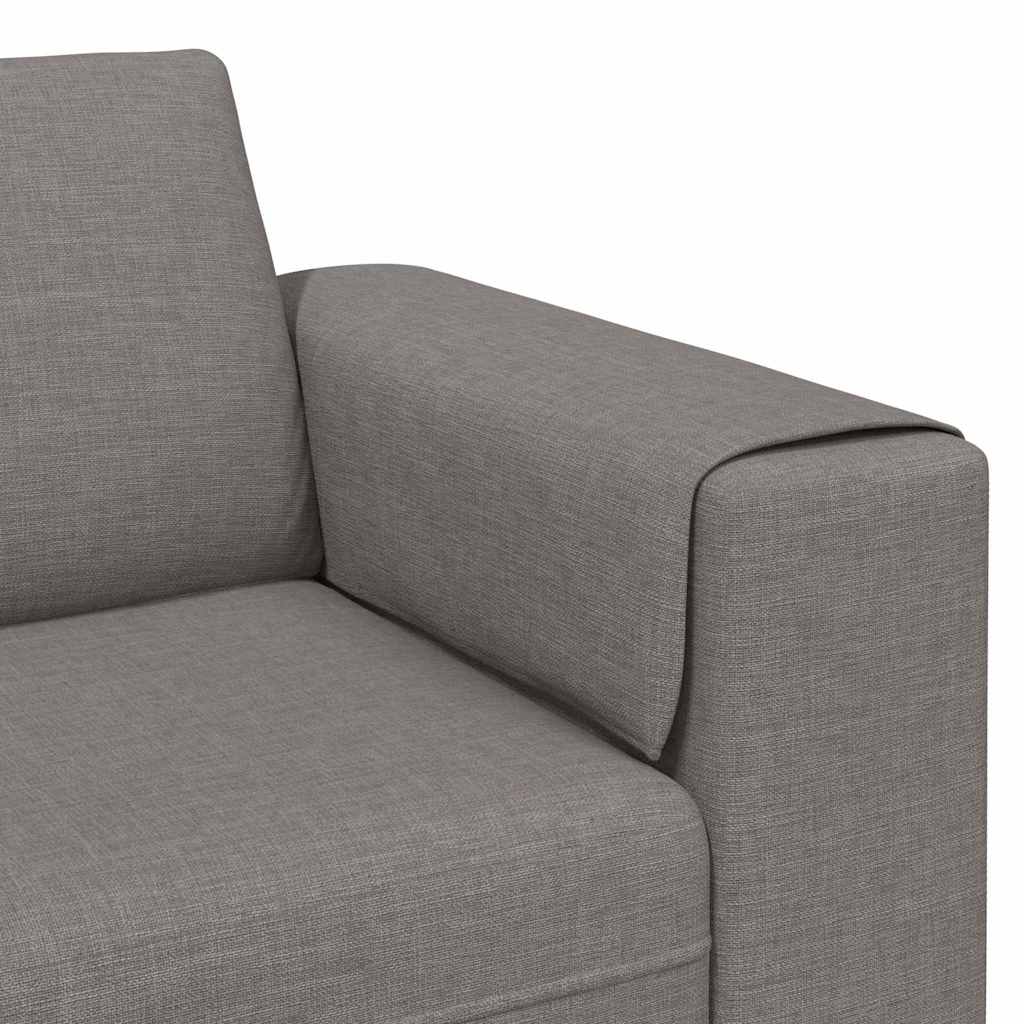 vidaXL Καναπές σαλονιού Taupe 250 x 77 x 76 εκ. Πολυεστέρας